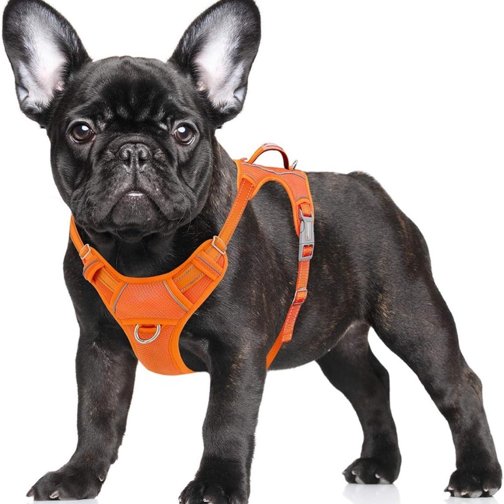 NWT BARKBAY No Pull Dog Harness Reflective w/Front Clip & Easy Control Handle S